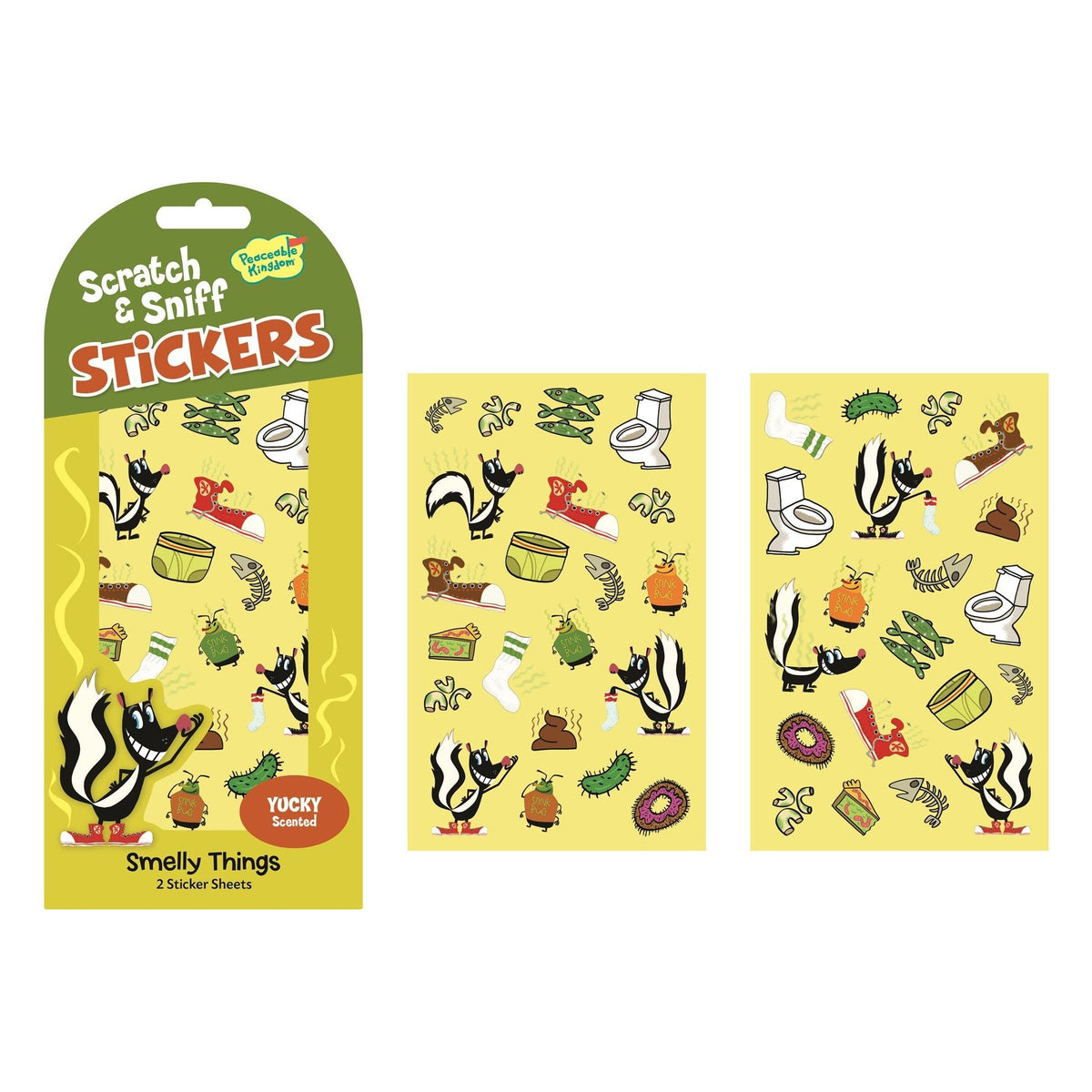 Scratch & Sniff Stickers - Smelly Things - The Toy Station