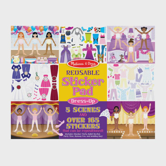 Melissa & Doug Reusable Sticker Pad - Dress Up - The Toy Station