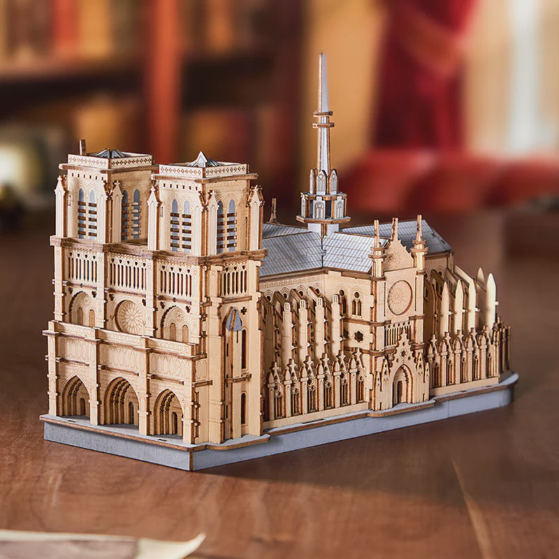 Rowood Paris Cathedral 3D Wooden Puzzle