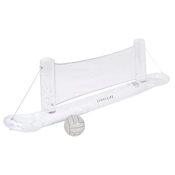 Sunnylife Inflatable Glitter Volleyball Set