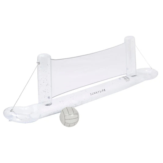 Sunnylife Inflatable Glitter Volleyball Set