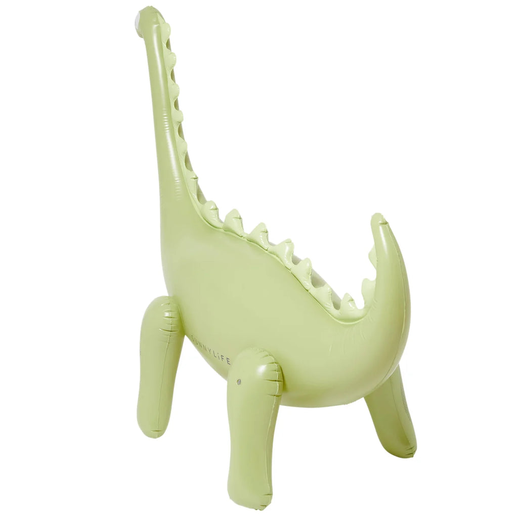 Inflatable Giant Dino Sprinkler - Green