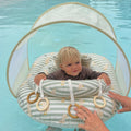 Interactive Baby Foat Duck Sage Stripe