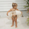 Mini Tube Pool Ring Cotton Candy Stripe