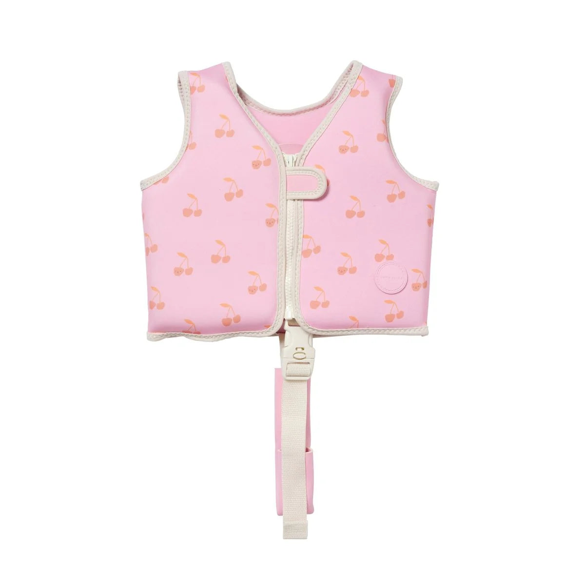 Kids Swim Vest Cotton Candy Cherry