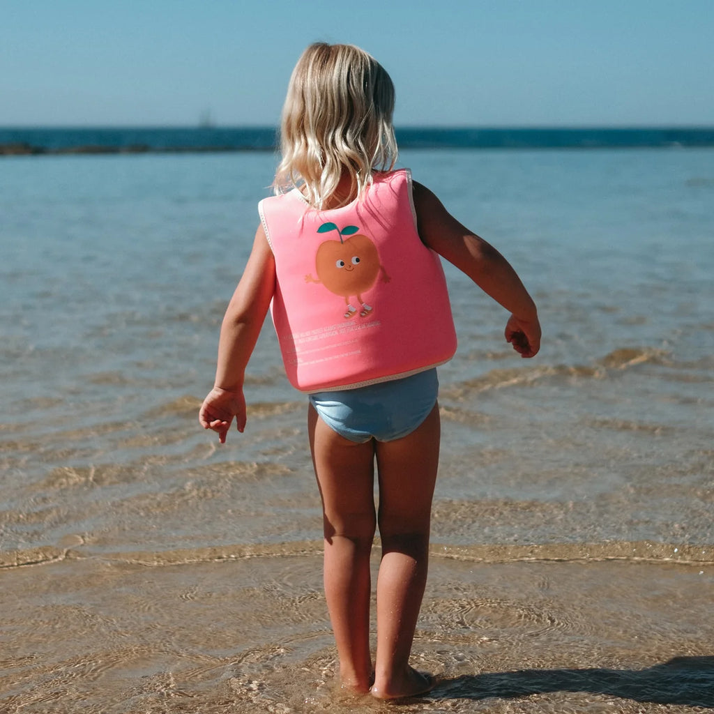 Kids Swim Vest - Poppy the Peach