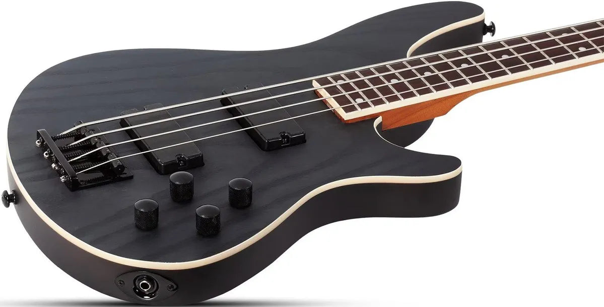 SCH3971 C-4 Charcoal Satin Bass Guitar