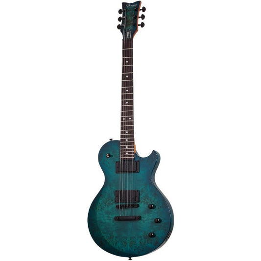 Schecter Solo-II Standard Electric Guitar - Ocean Blue Burst