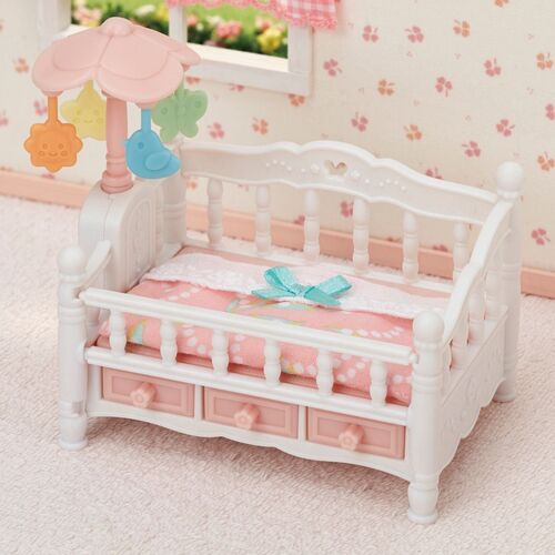 Crib with Mobile - The Toy Station