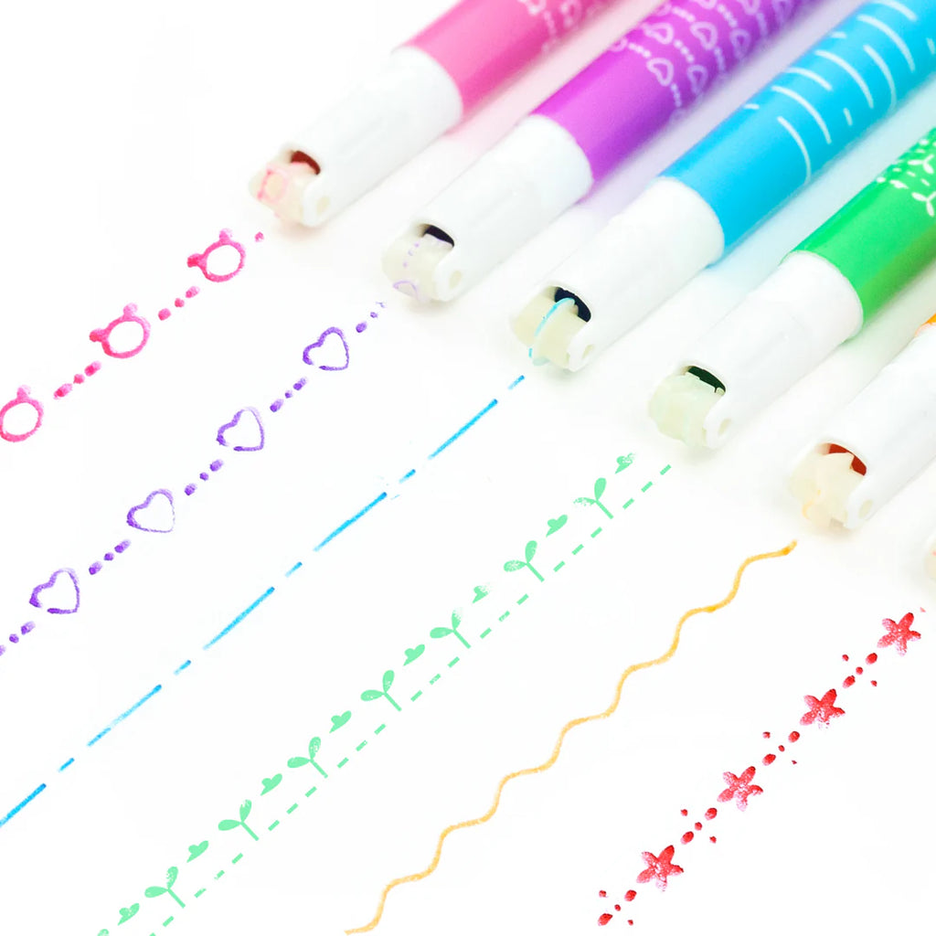 Tiger Tribe Roller Pattern Pens - The Toy Station