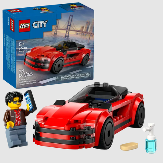 Lego City 60448 Red Sports Car - The Toy Station