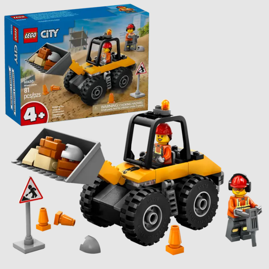 Lego City 60450 Yellow Construction Wheel Loader - The Toy Station