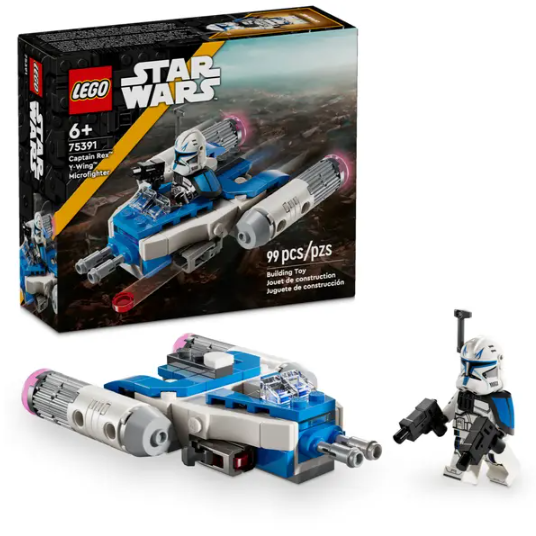 Lego Star Wars 75391 Captain Rex Y-Wing Microfighter - The Toy Station