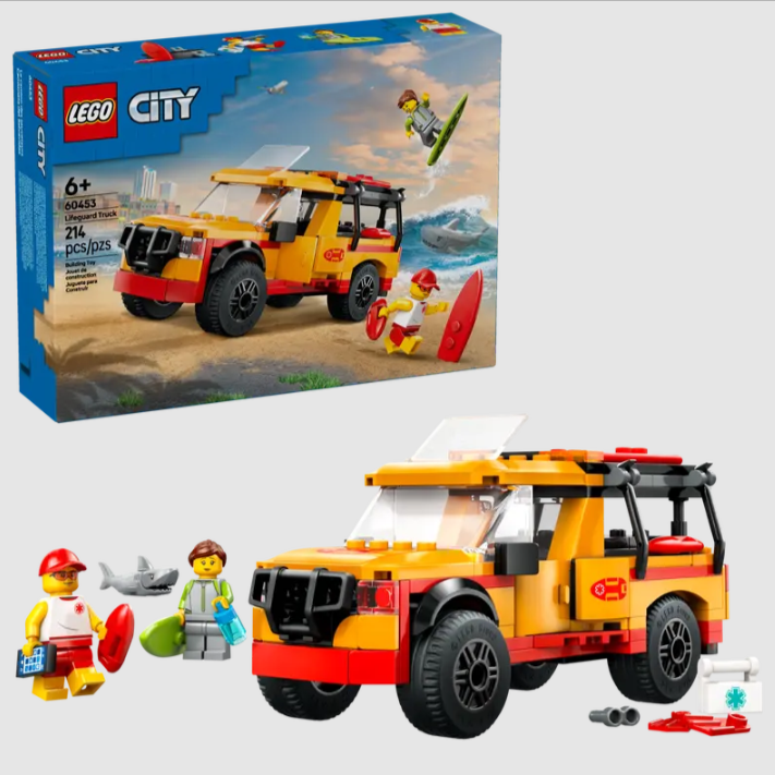Lego City 60453 Lifeguard Truck - The Toy Station