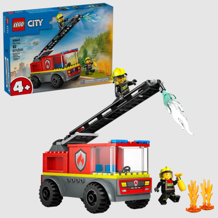 Lego City 60463 Fire Ladder Truck - The Toy Station