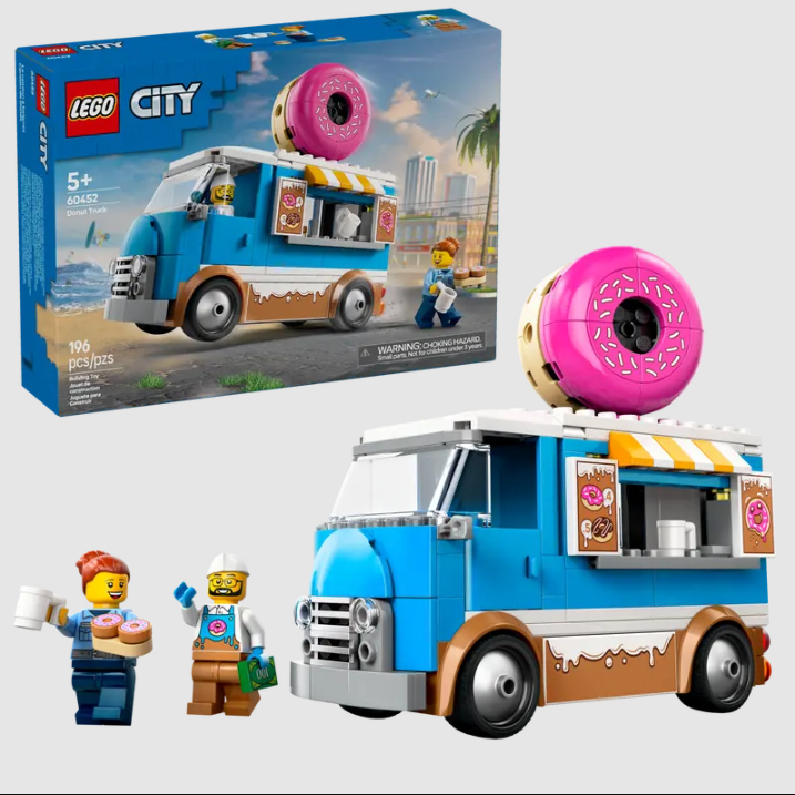 Lego City 60452 Doughnut Truck - The Toy Station