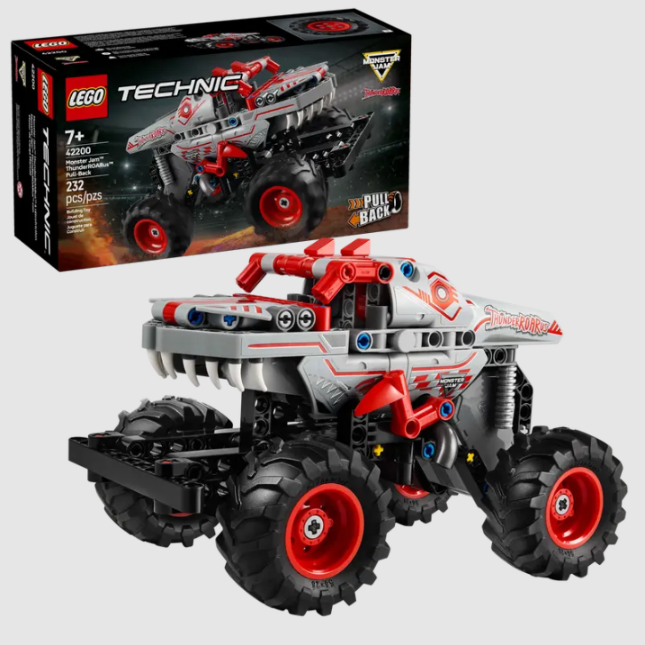 Lego Technic 42200 Monster Jam ThunderROARus Pull-Back - The Toy Station
