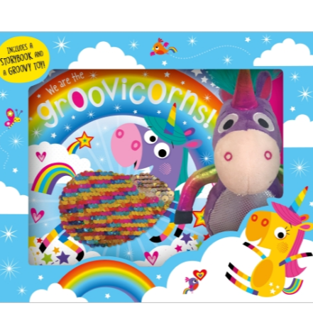 Groovicorns Book & Plush Box Set - The Toy Station