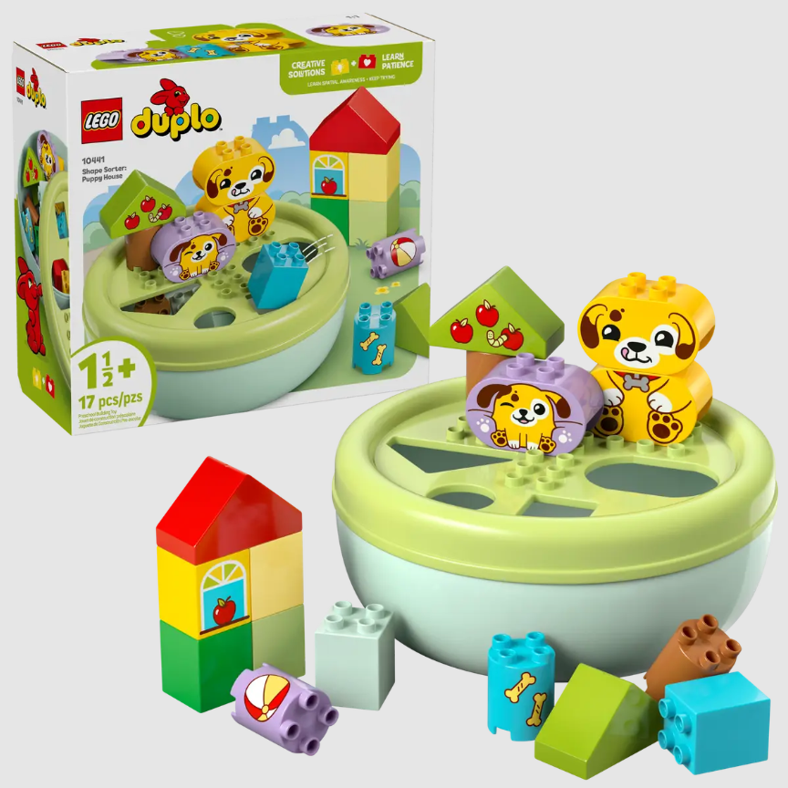 Duplo 10441 Shape Sorter- Puppy House - The Toy Station