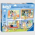 Bluey Let's Do This - 4 Puzzles In A Box - The Toy Station