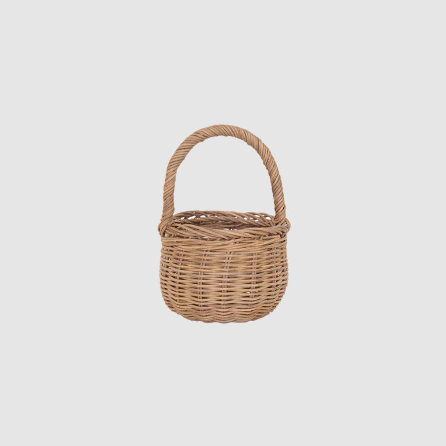 OlliElla Rattan Berry Basket - The Toy Station