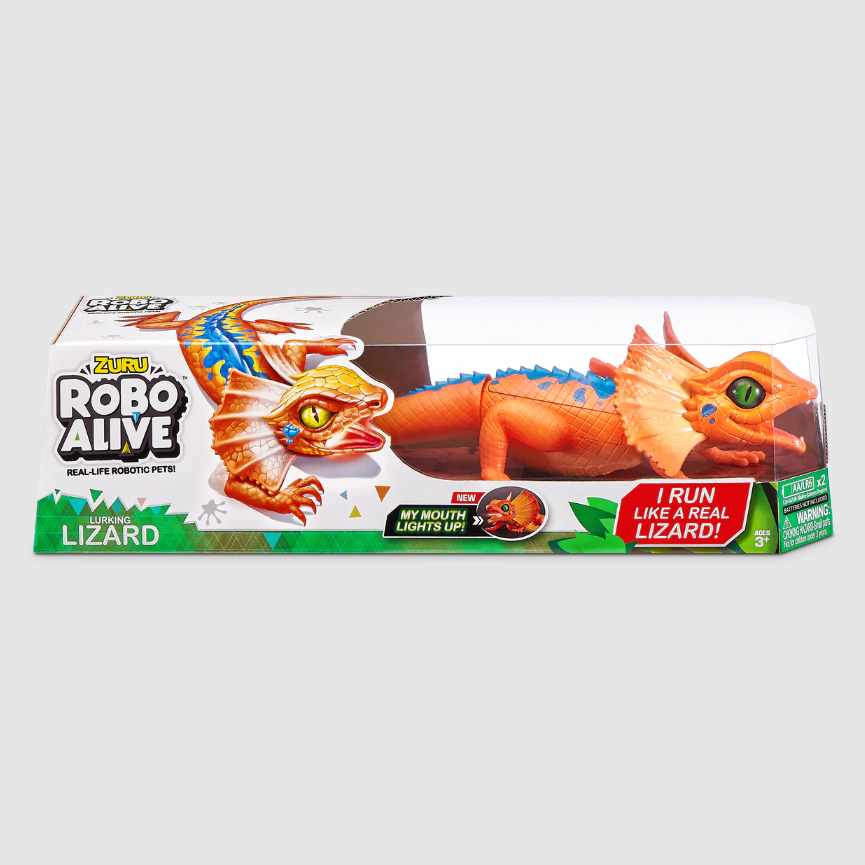 Robo Alive Frilled Neck Lizard - The Toy Station