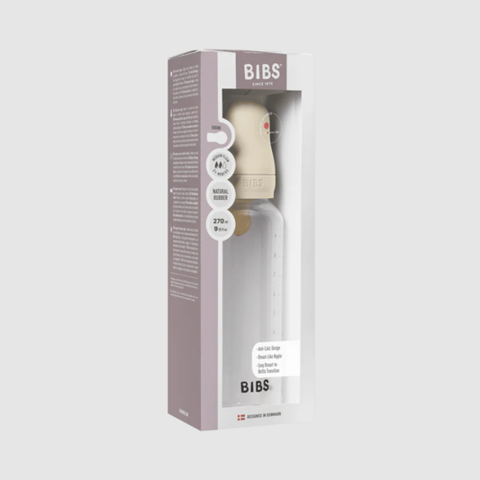 BPA Free Plastic Bottle 270ml Medium Flow - Ivory