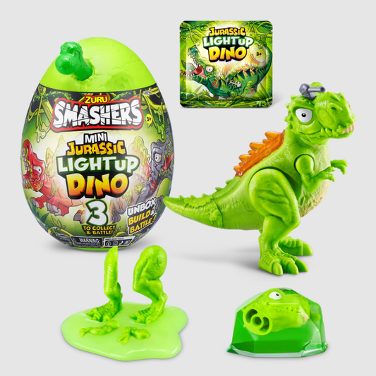 Zuru Smashers Jurassic Nano Light Up Egg