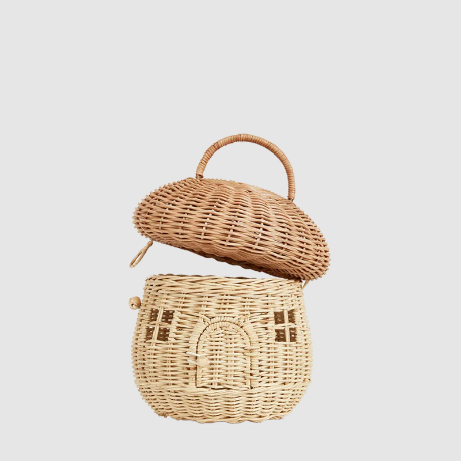 Olli Ella Mushroom Basket - The Toy Station