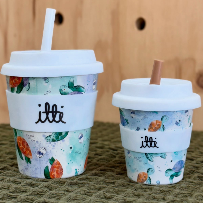 Itti Bamboo Baby Cino Cup + 2 Straws