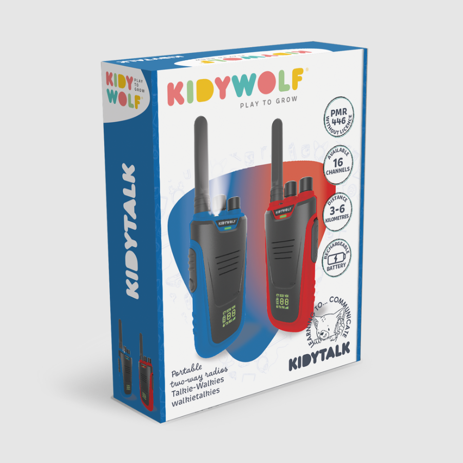 Kidytalk - Long Range Walkie-Talkie
