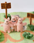 Shaun The Sheep - Naughty Pigs (Set of 3 Felt Toys)