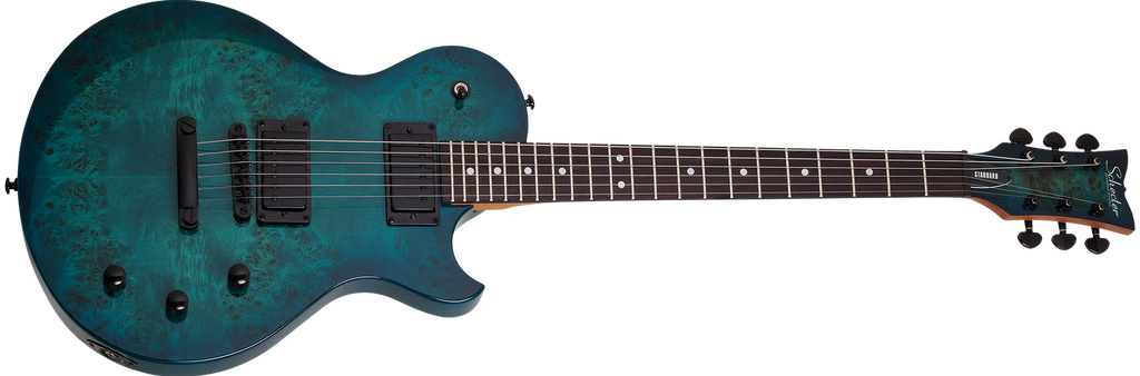 Schecter Solo-II Standard Electric Guitar - Ocean Blue Burst