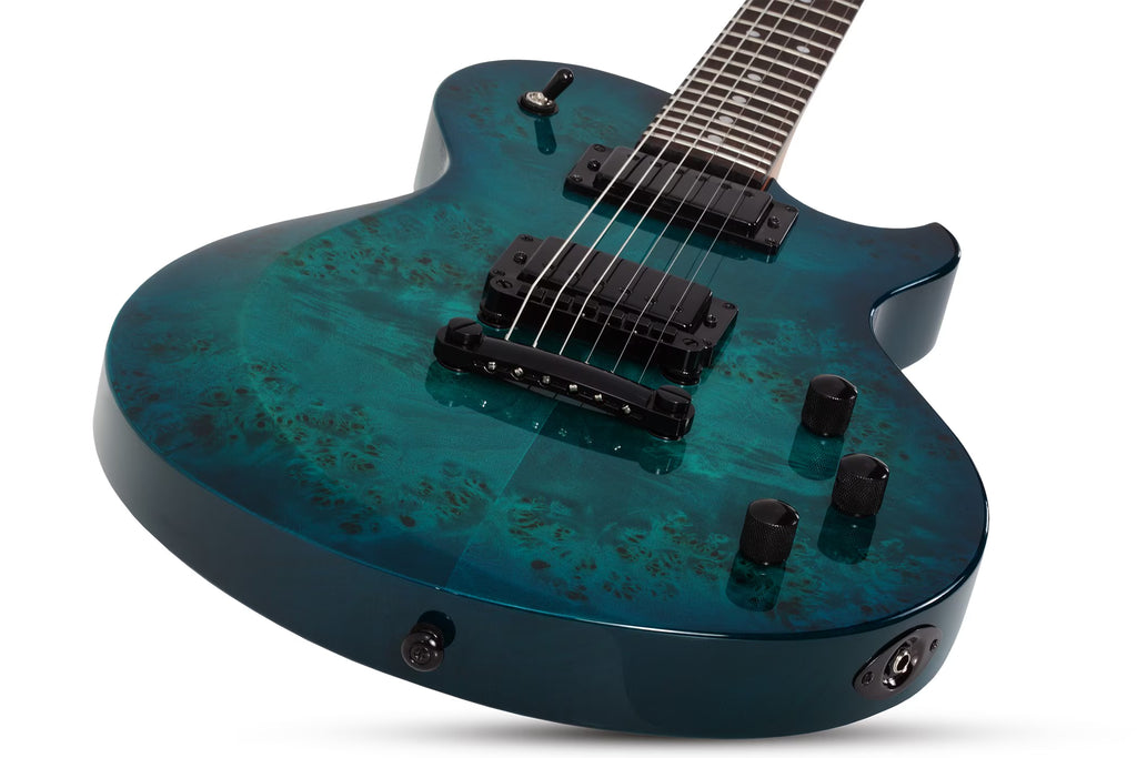 Schecter Solo-II Standard Electric Guitar - Ocean Blue Burst