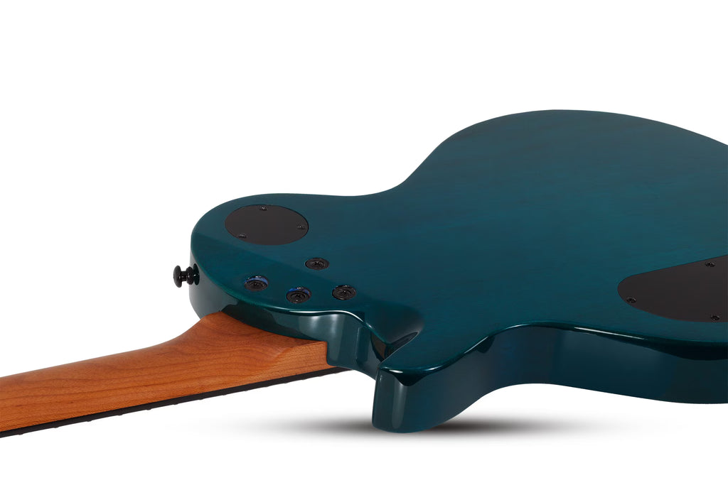 Schecter Solo-II Standard Electric Guitar - Ocean Blue Burst