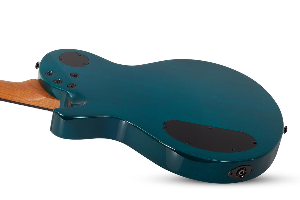 Schecter Solo-II Standard Electric Guitar - Ocean Blue Burst