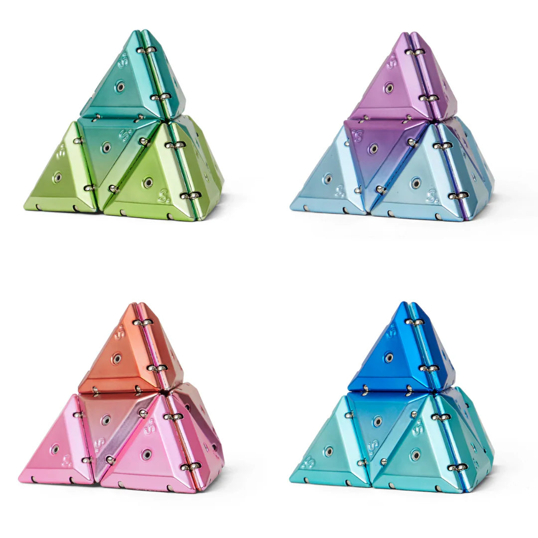 Geode Pyramid Chrome