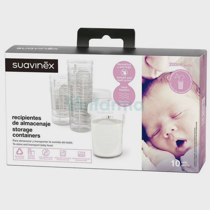 Suavinex Storage Containers x10 - The Toy Station