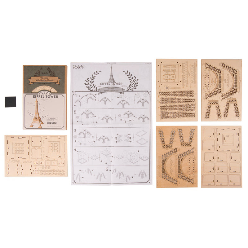 Rolife Classical 3D Wooden Puzzle - The Toy Station