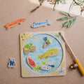 Tender Leaf Pond Dipping Fishing Game Wooden