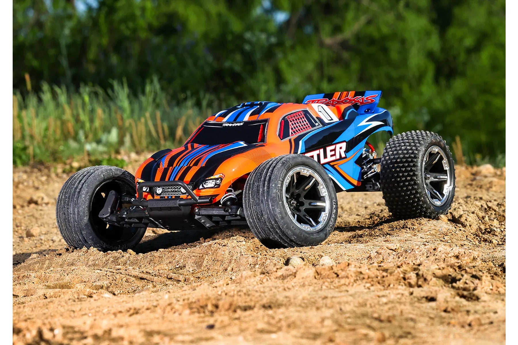 Traxxas Rustler 2WD HD W/USB-C - The Toy Station