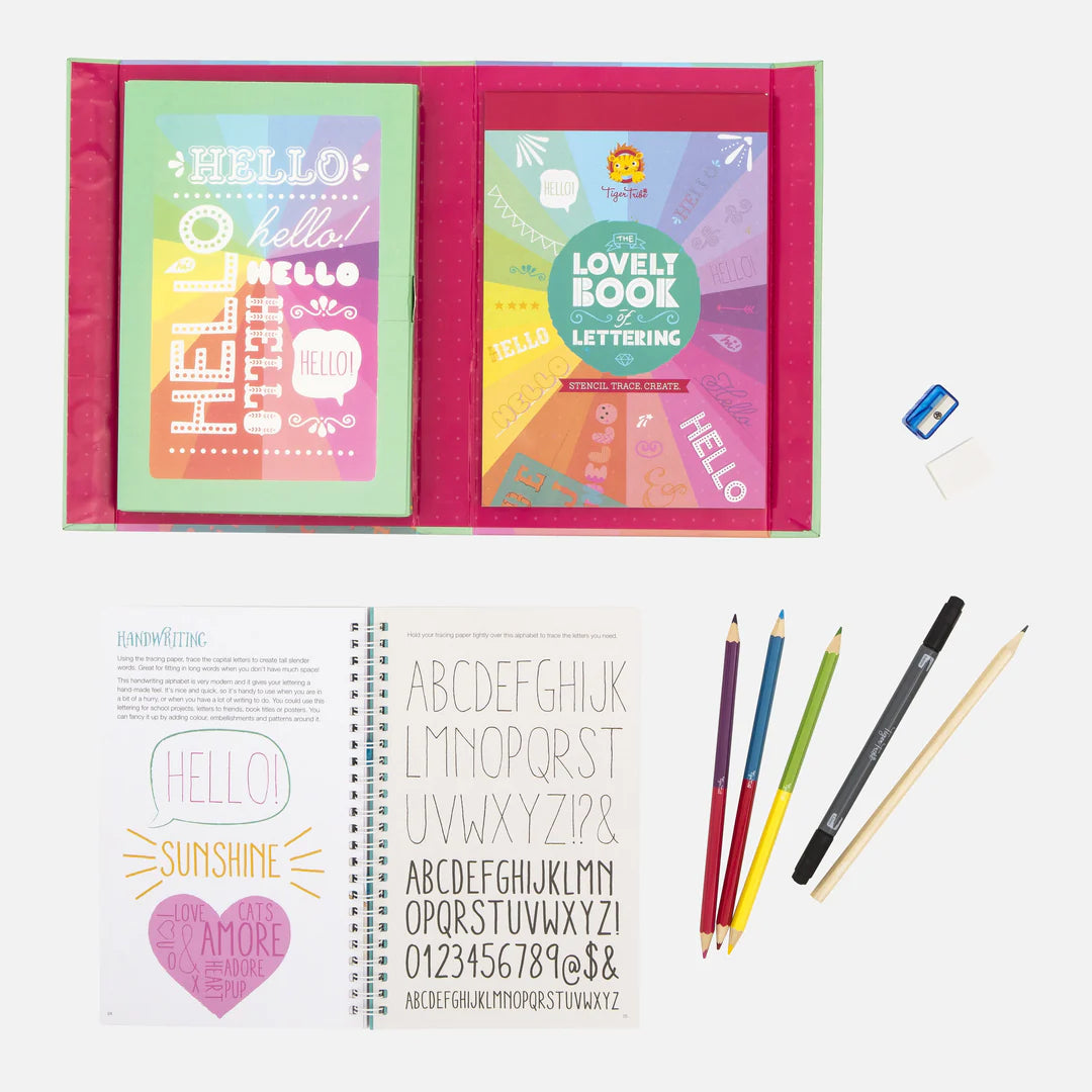 Tiger Tribe Hand Lettering - The Toy Station