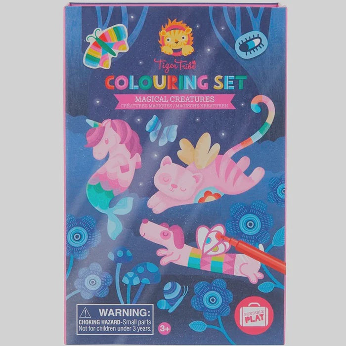 Tiger Tribe Colouring Set Magical Creatures - The Toy Station