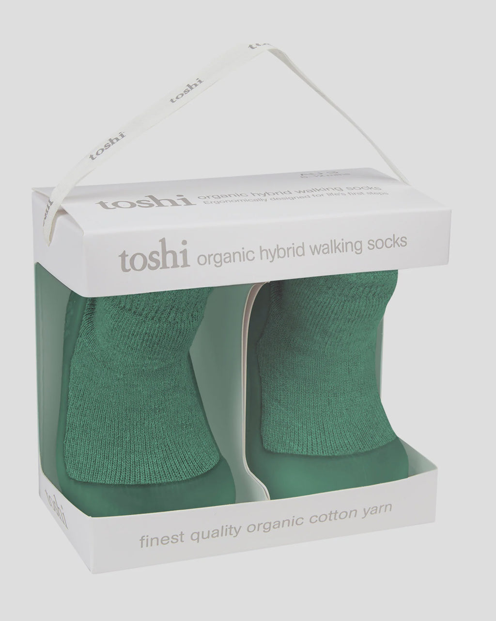 Organic Hybrid Walking Socks Dreamtime Footsteps - Tea Tree