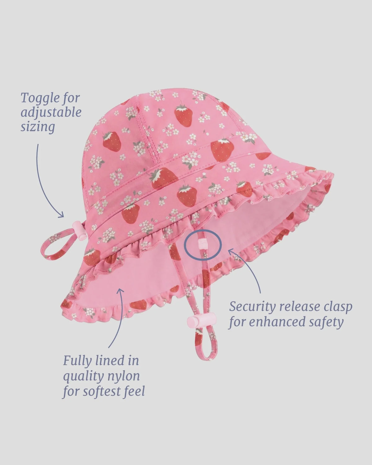 Swim Bell Hat Twinkle UPF 50+