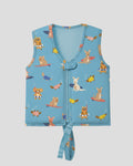 Swim Float Vest Pirate UPF 50+ Beach Buddies (Blue) | Lightweight