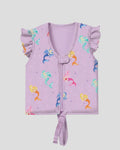 Swim Float Vest Twinkle UPF 50+ Princess Mermaid (Purple) | Lightweight