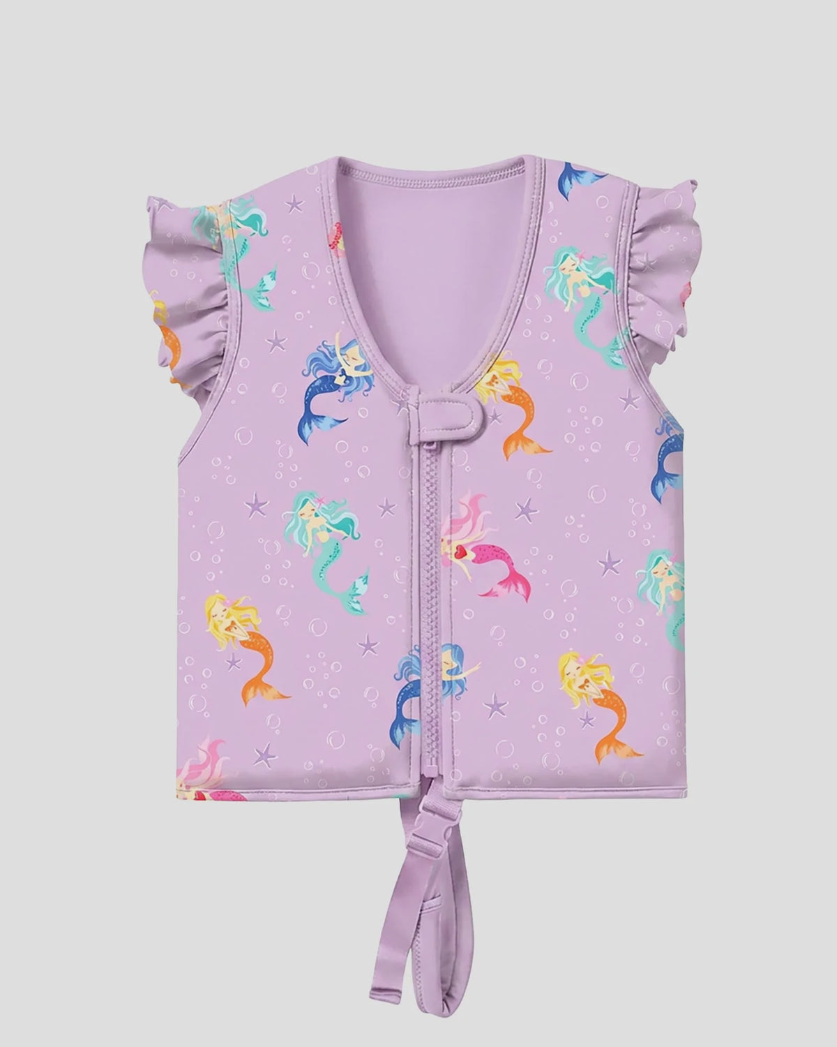 Swim Float Vest Twinkle UPF 50+ Princess Mermaid (Purple) | Lightweight