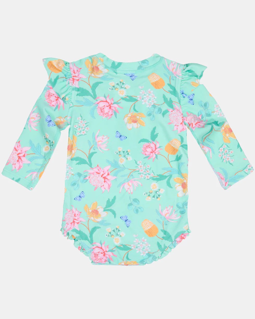 Swim Onesie L/S Ripple - The Toy Station
