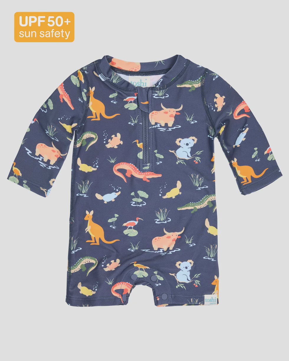 Swim Onesie L/S Splash - The Toy Station